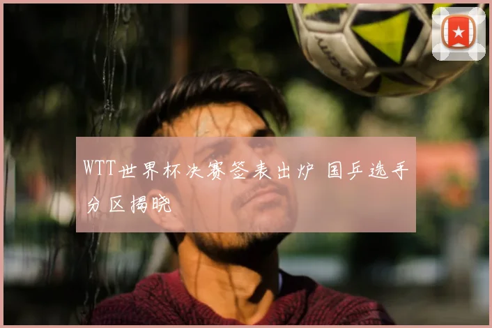 WTT世界杯决赛签表出炉 国乒选手分区揭晓